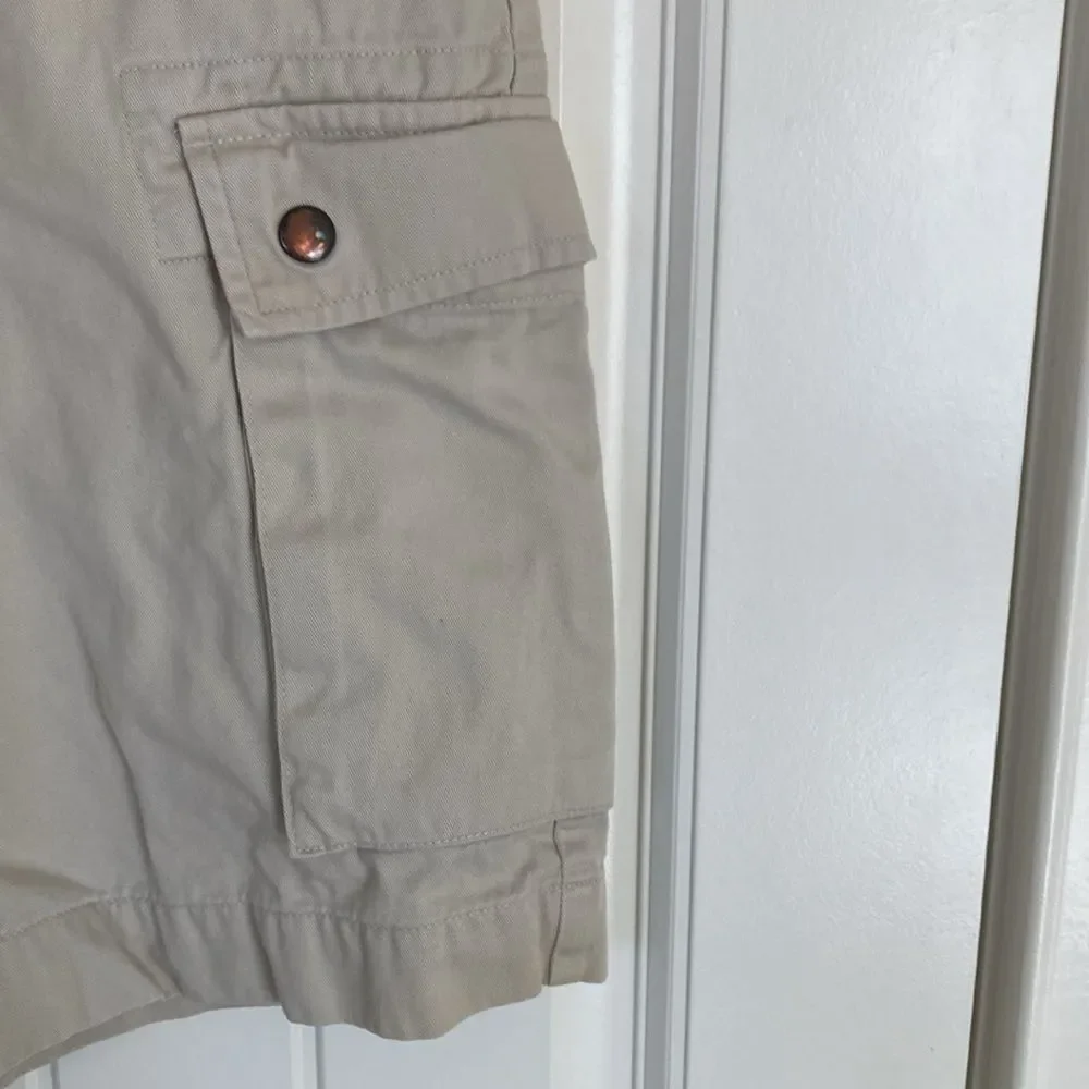 Polo Ralph Lauren‎ Youth Cargo Shorts Size 12 Khaki Tan Long Classic